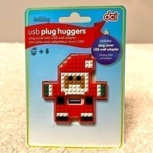 DCI "Santa Claus" Holiday Travel USB Plug Huggers